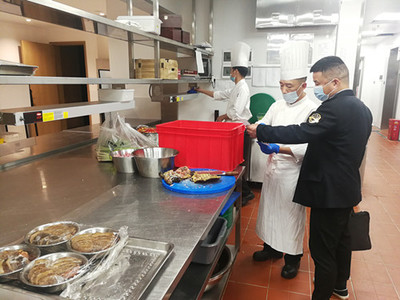 南湖市場監管分局全力做好口岸經貿博覽會食品安全保障
